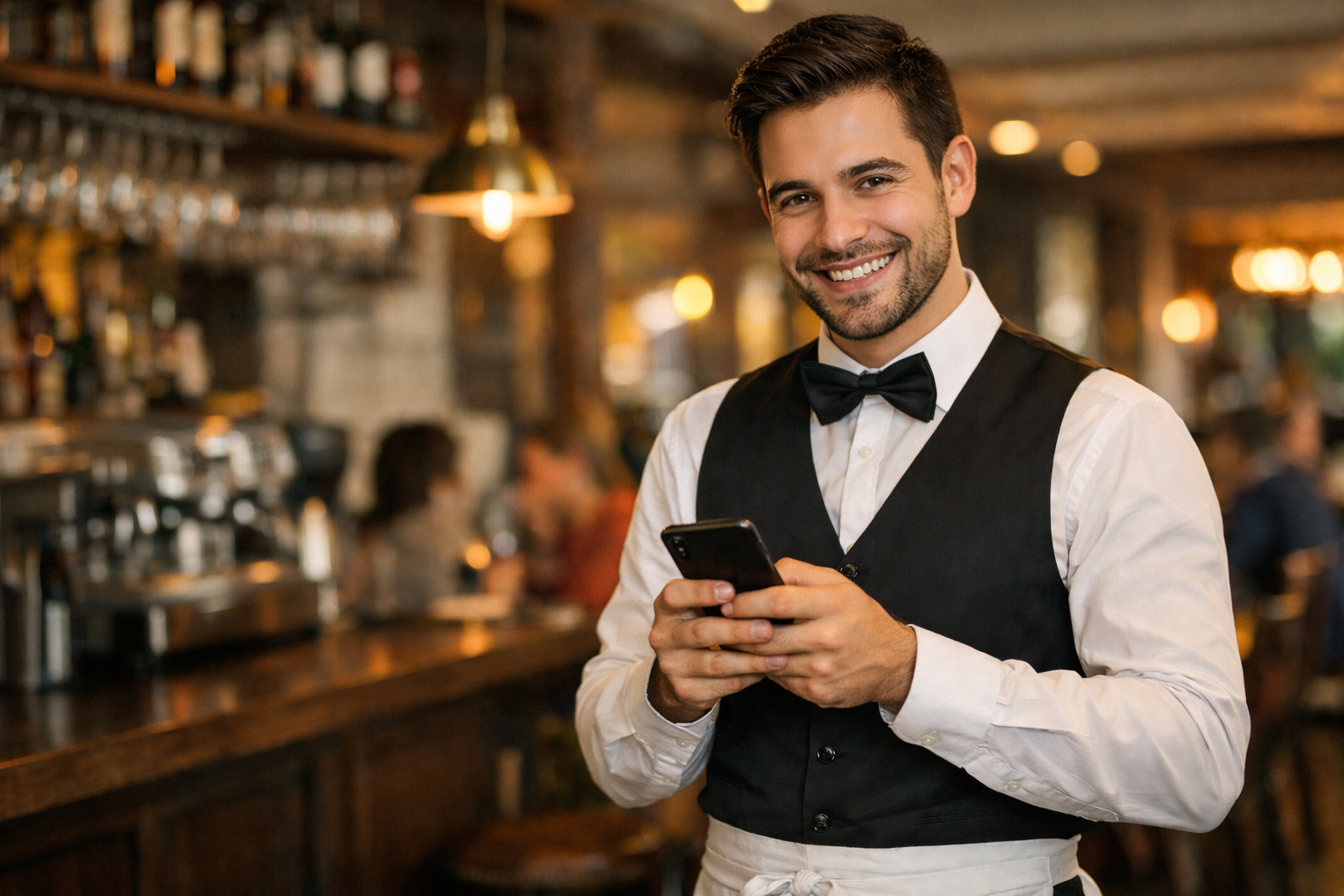 Ns7 Garçom Restaurante